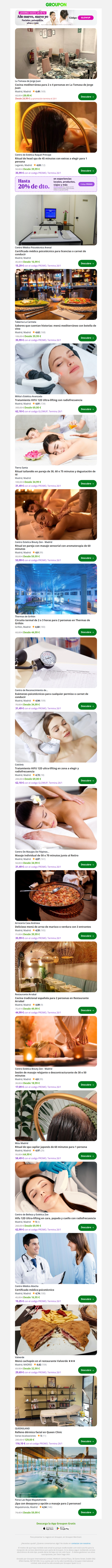 Cocina mediterránea para 2 o 4 personas en La Tomasa de Jorge Juan