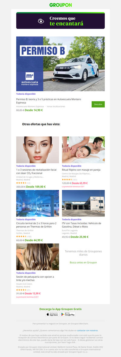 ¡Aún tienes tiempo para comprar!