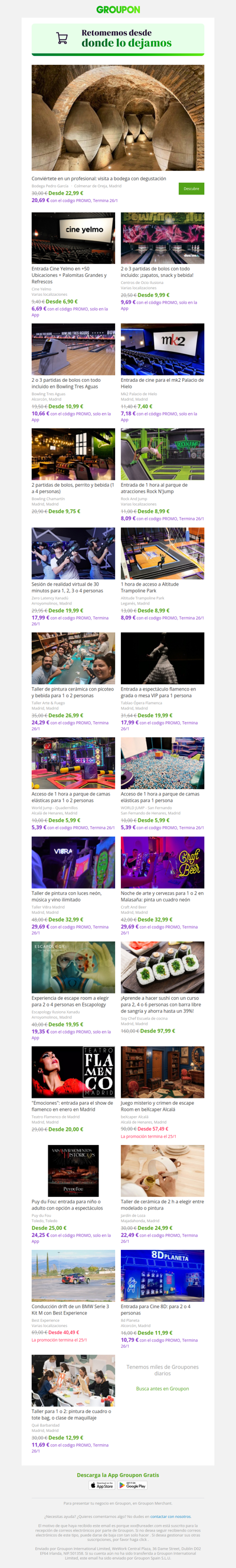 ¿Pensando en diversión y ocio? ¡No te los pierdas!