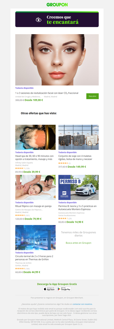 ¡Aún tienes tiempo para comprar!