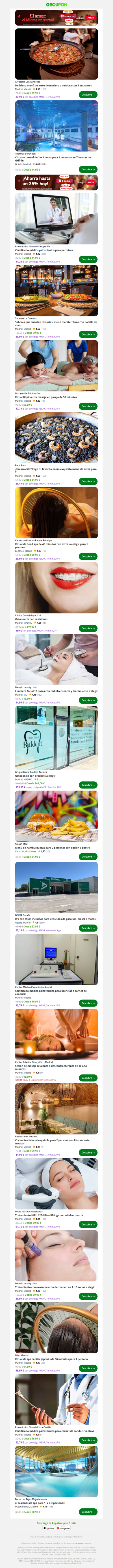 Delicioso menú de arroz de marisco o verdura con 3 entrantes