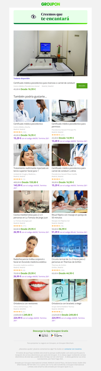 ¿Estás listo? La oferta que viste sigue disponible