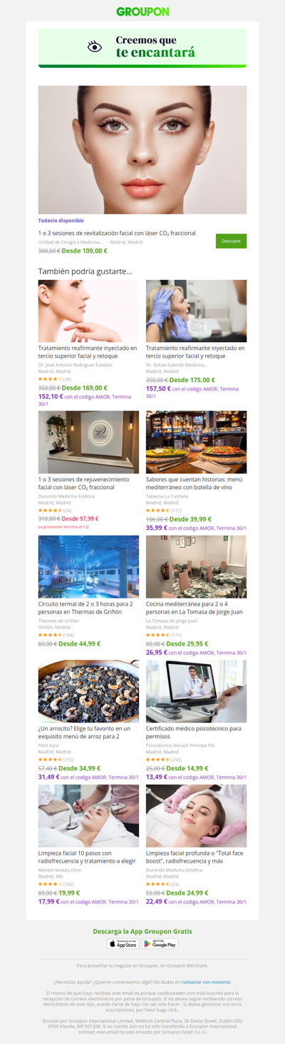 La oferta que viste sigue disponible