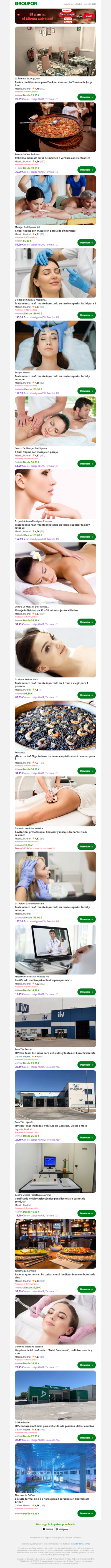 Cocina mediterránea para 2 o 4 personas en La Tomasa de Jorge Juan