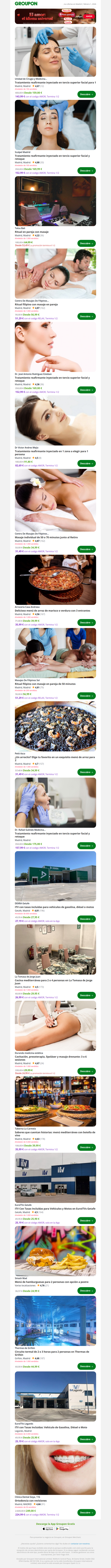 Tratamiento reafirmante inyectado en tercio superior facial para 1