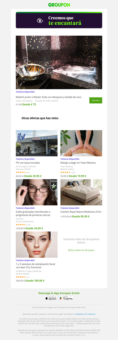 ¡Aún tienes tiempo para comprar!