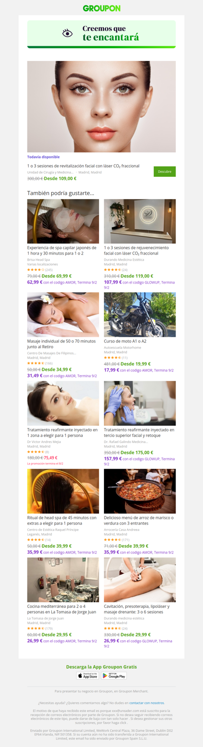 Estamos bastante seguros de que te va a encantar esta oferta