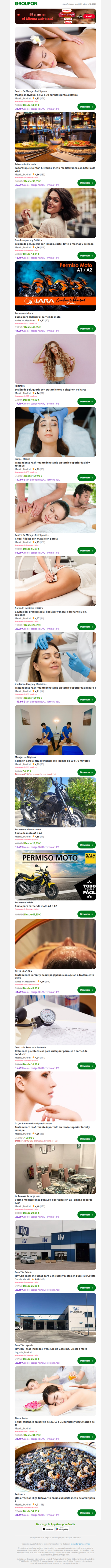 Masaje individual de 50 o 70 minutos junto al Retiro