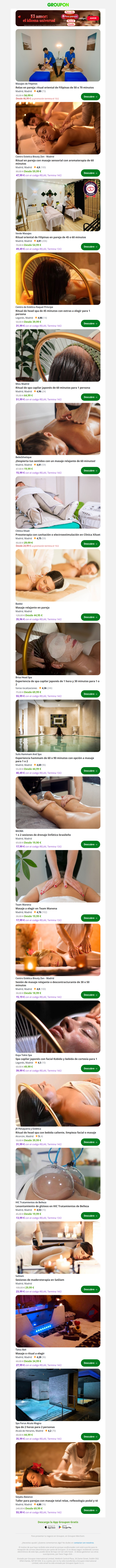 ¿Todavía sin regalo? El spa siempre es buena idea. (¡Hasta un 25 % EXTRA de descuento!)