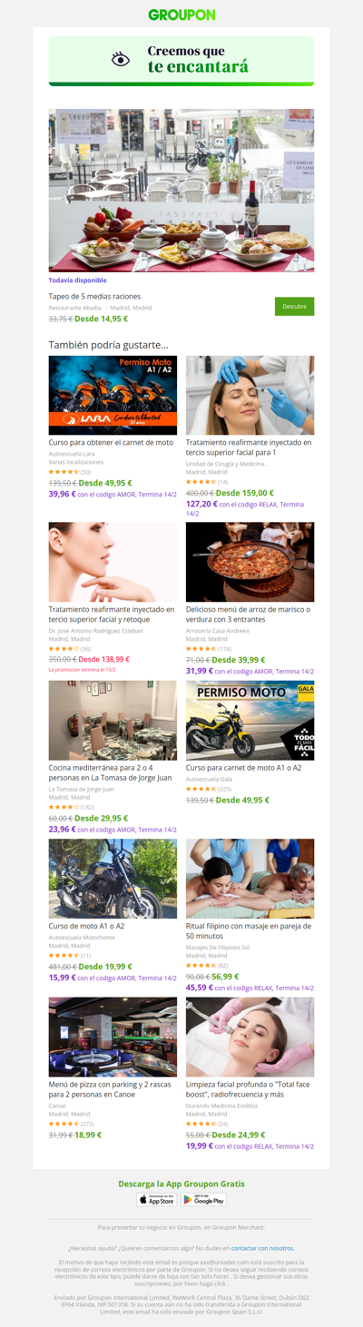 ¿Estás listo? La oferta que viste sigue disponible