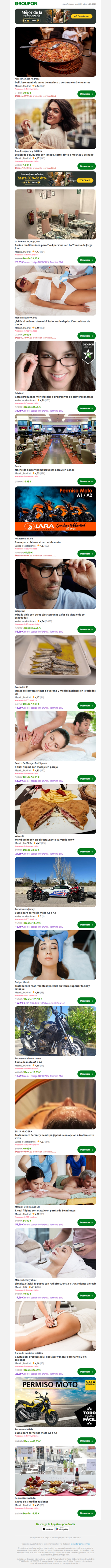 Delicioso menú de arroz de marisco o verdura con 3 entrantes