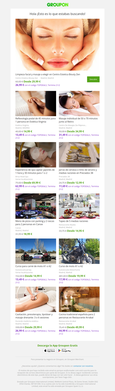 Los clientes que escogieron tus mismas ofertas, también compraron estas