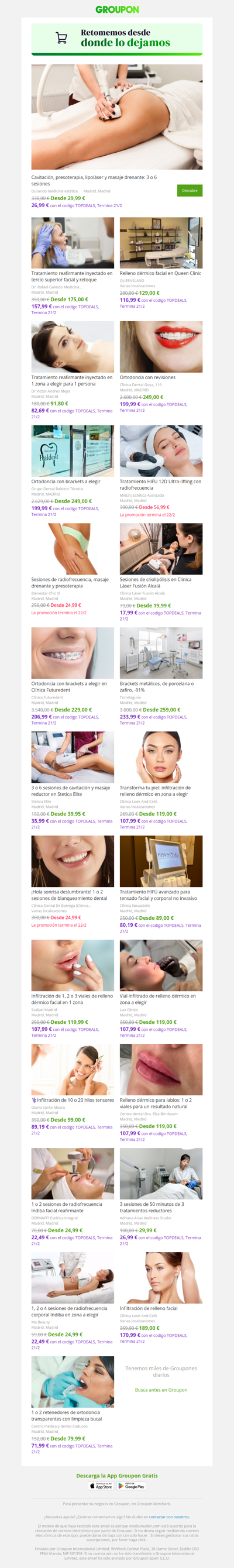 ¿Pensando en procedimientos estéticos? ¡No te los pierdas!