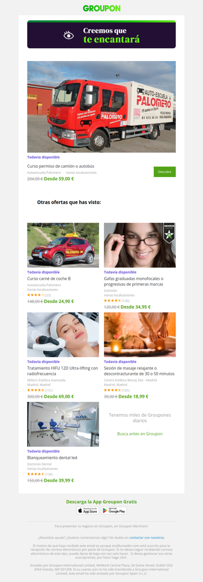 ¡Aún tienes tiempo para comprar!