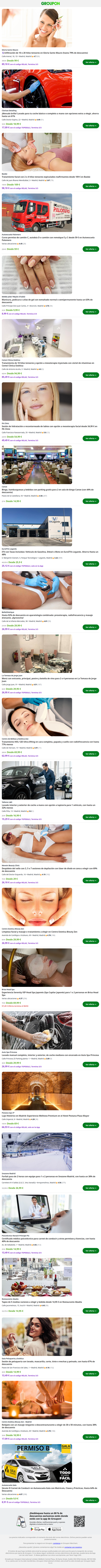 ⚕️Infiltración de 10 o 20 hilos tensores en Gloria Santo Mauro (hasta 79% de descuento)