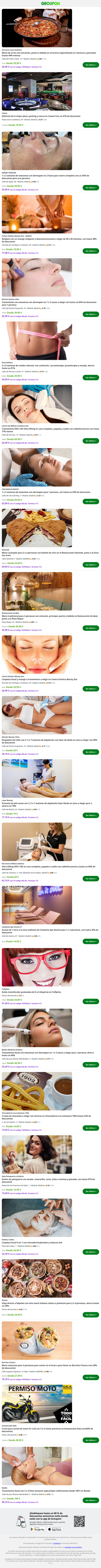 Menú de arroz con entrantes, postre y bebida en arrocería especializada en mariscos y pescados (hasta 44% menos)