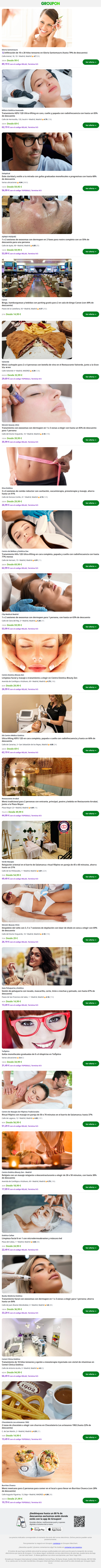 ⚕️Infiltración de 10 o 20 hilos tensores en Gloria Santomauro (hasta 79% de descuento)