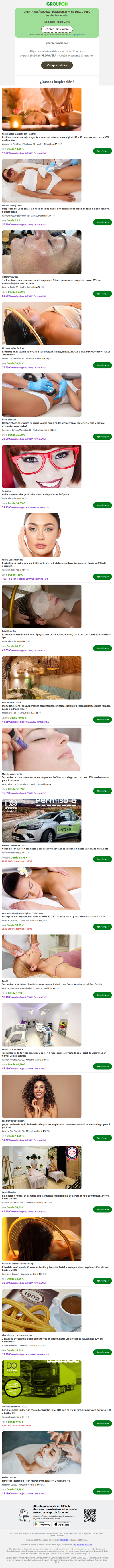 Termina a las 22:00: ¡25% EXTRA en los mejores planes locales! ⏰