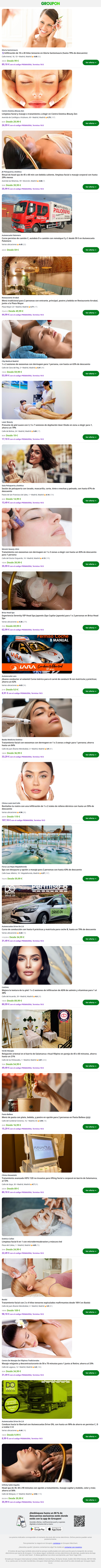 Ritual de head spa de 45 o 60 min con bebida caliente, limpieza facial o masaje corporal con hasta 29% menos