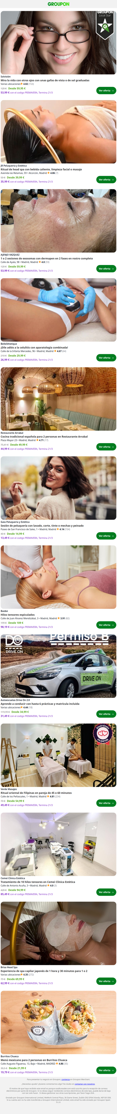 Hasta un 25% de descuento extra: Dale claridad y estilo a tu mirada con gafas graduadas monofocales o progresivas con hasta 50% de descuento