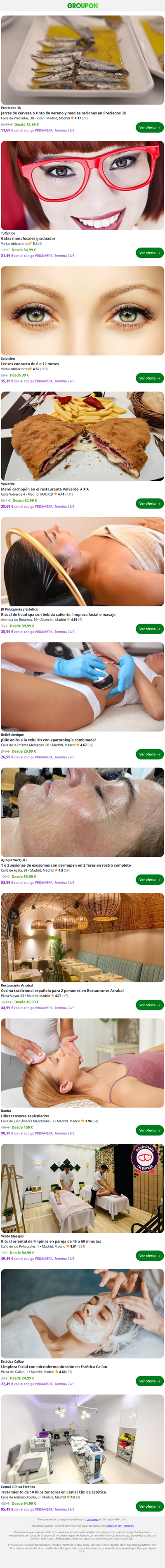 2, 4 o 6 dobles o jarras de cerveza o tinto de verano y 3 medias raciones típicas madrileñas en Preciados 38