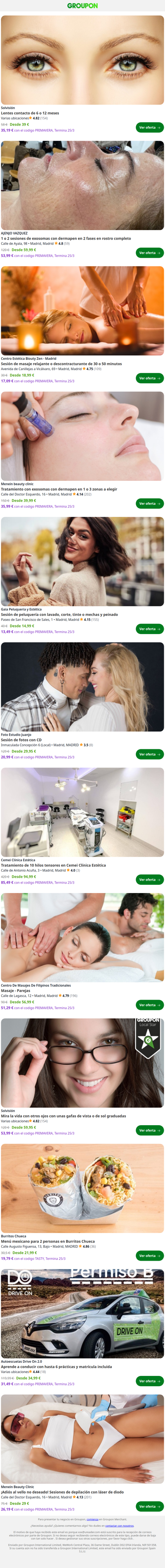 Pack de 6 o 12 meses de lentes de contacto hidrogel o hidrogel silicona desde 39 € en 13 centros Solvisión