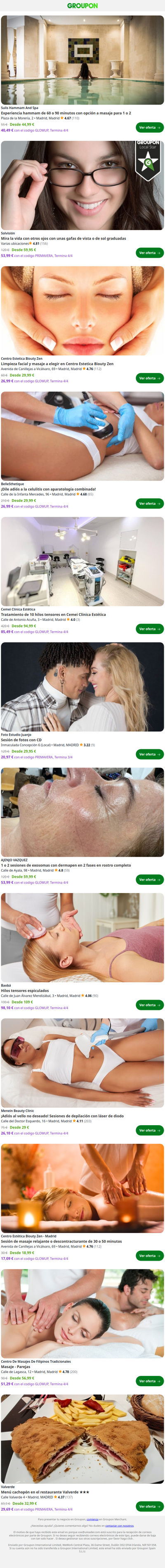 Relájate con un masaje relajante o descontracturante a elegir de 30 o 50 minutos, con hasta 38% de descuento