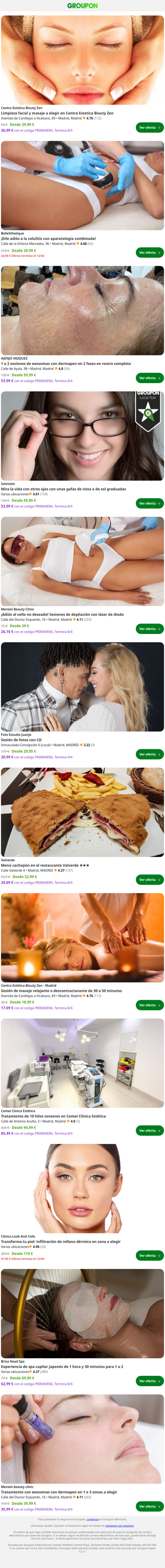 Hasta 93% de descuento en aparatología combinada: presoterapia, radiofrecuencia y masaje drenante. ¡Aprovecha!