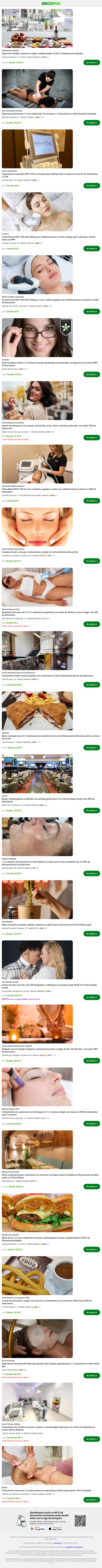 Tratamiento avanzado HIFU 12D no invasivo para lifting facial o corporal en barrio de Salamanca, al 72%