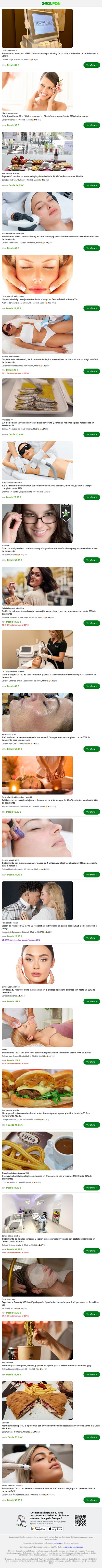 Tratamiento HIFU 12D Ultra-lifting en cara, cuello y papada con radiofrecuencia con hasta un 83% de descuento