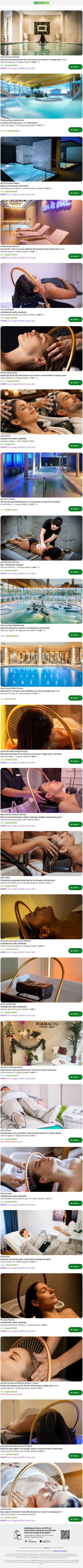 ¿Pensando en Spa? ¡No te pierdas esto!