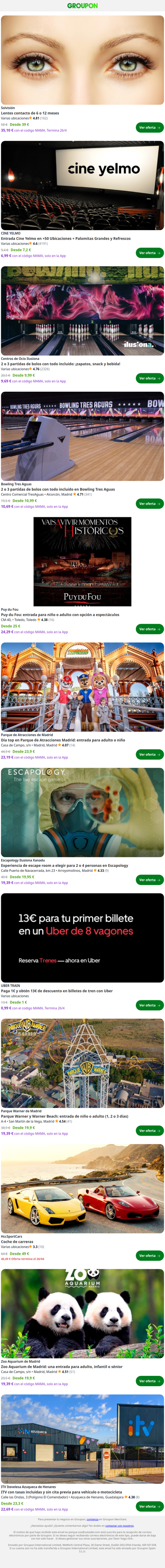 Tendencias cerca de ti: Pack de 6 o 12 meses de lentes de contacto hidrogel o hidrogel silicona desde 39 € en 13 centros Solvisión