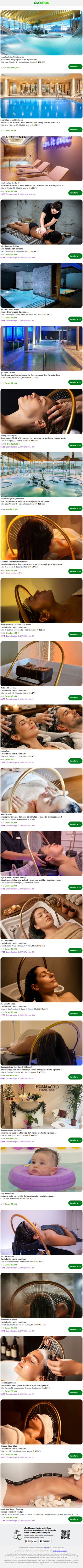 ¿Pensando en Spa? ¡No te pierdas esto!