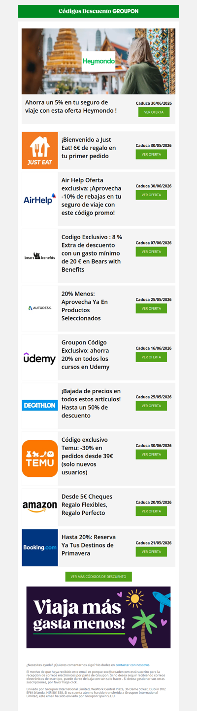 3 exclusivos esta semana, uno es del 30% en Temu