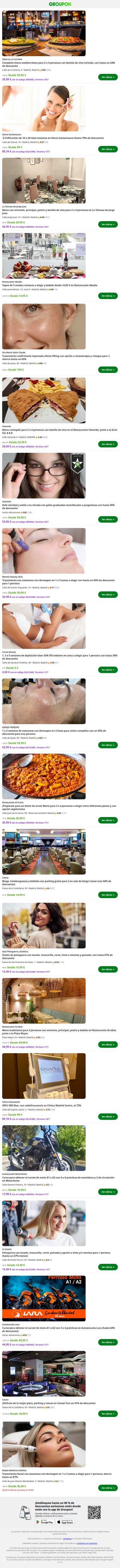 ⚕️Infiltración de 10 o 20 hilos tensores en Gloria Santomauro (hasta 79% de descuento)