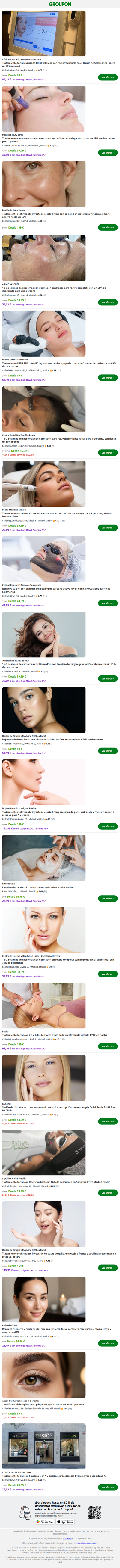 Consiente tu piel con un buen facial