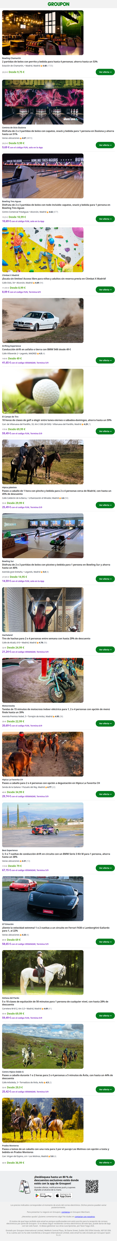 Un sábado para moverse