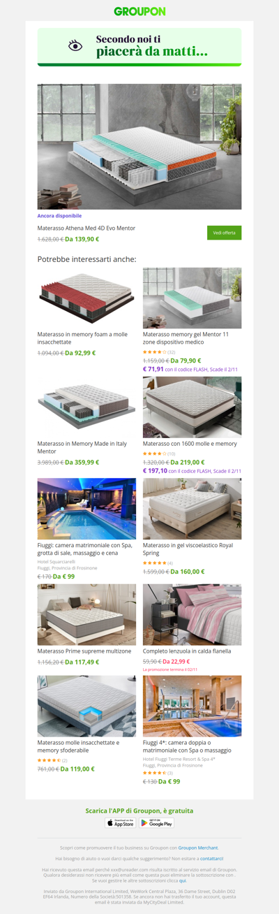 L'offerta che avevi visto è ancora disponibile!