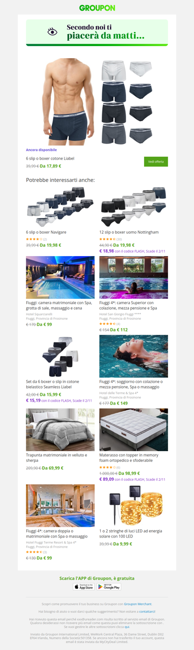 Dì sì all'offerta! È ancora disponibile!