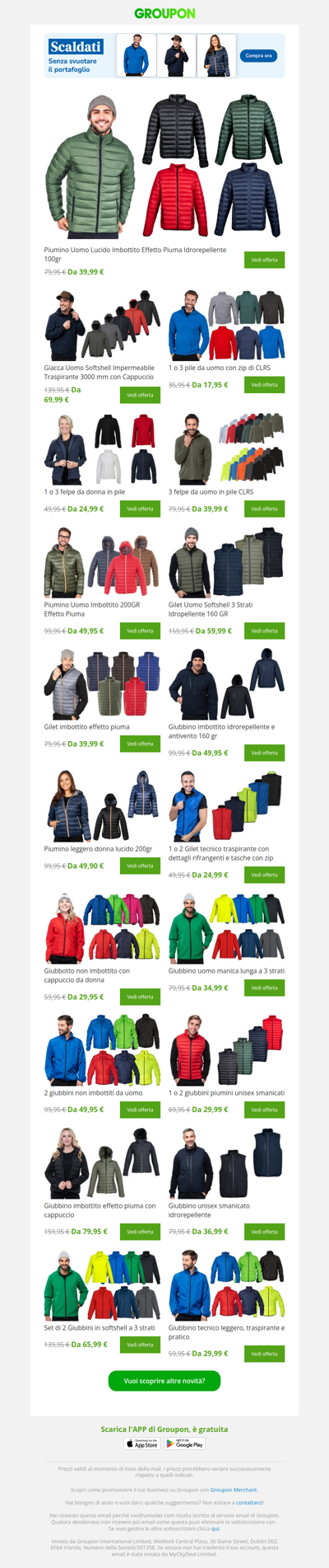 Piumini, softshell e gilet perfetti per ogni temperatura (e per ogni tasca)