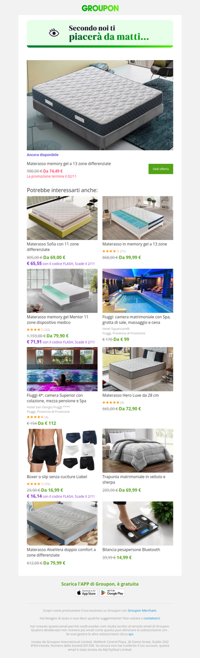 Dì sì all'offerta! È ancora disponibile!