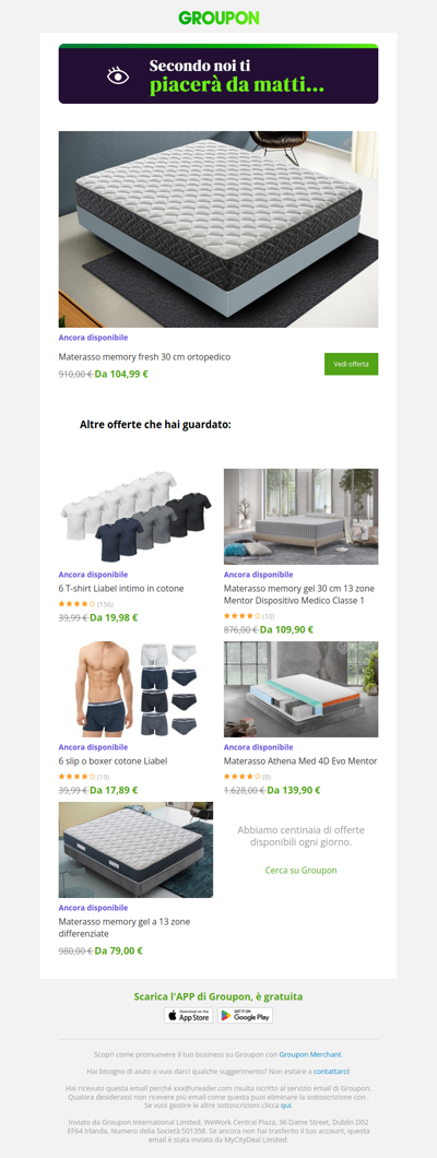 Dì sì all'offerta! È ancora disponibile!