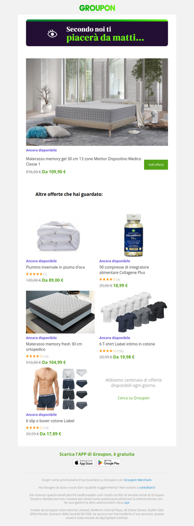 Sei pronta? L'offerta che avevi visto è ancora disponibile!