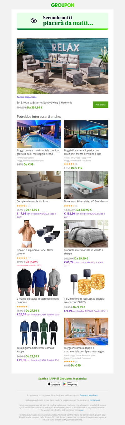 C'è ancora tempo per fare acquisti