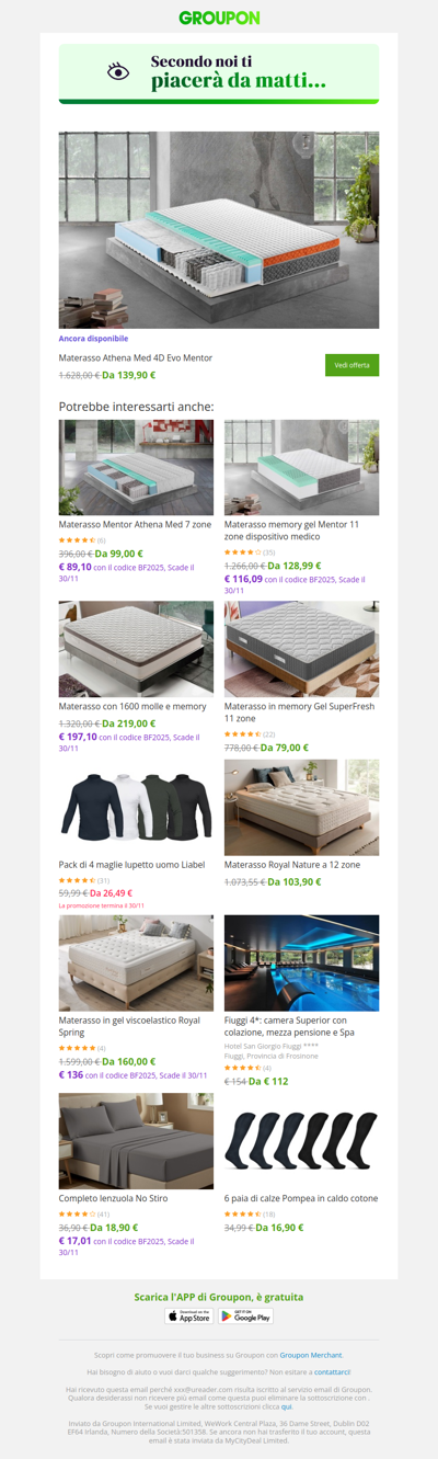 Sei pronta? L'offerta che avevi visto è ancora disponibile!