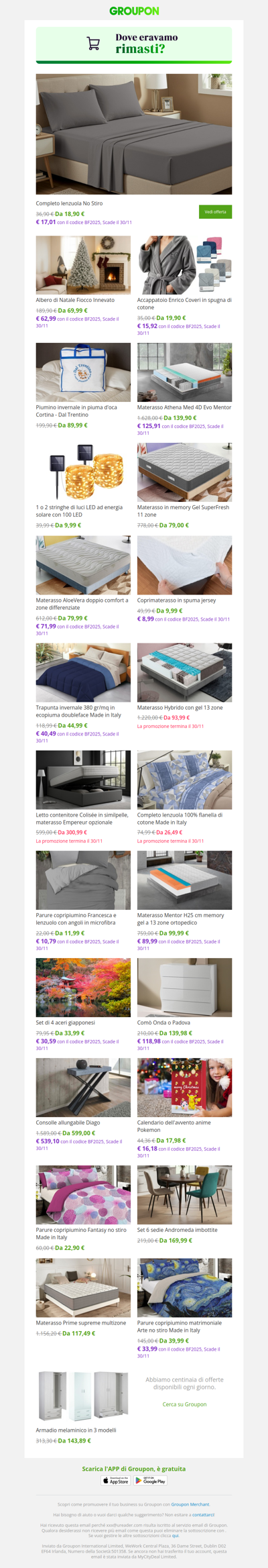 Non perderti le offerte per la tua casa! Scoprile oggi stesso!