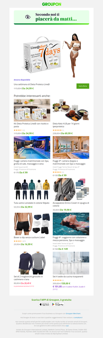 C'è ancora tempo per fare acquisti