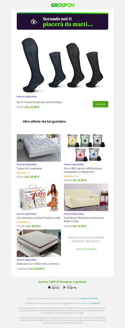 C'è ancora tempo per fare acquisti