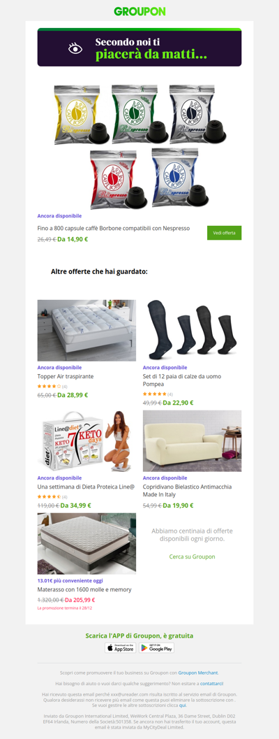 C'è ancora tempo per fare acquisti