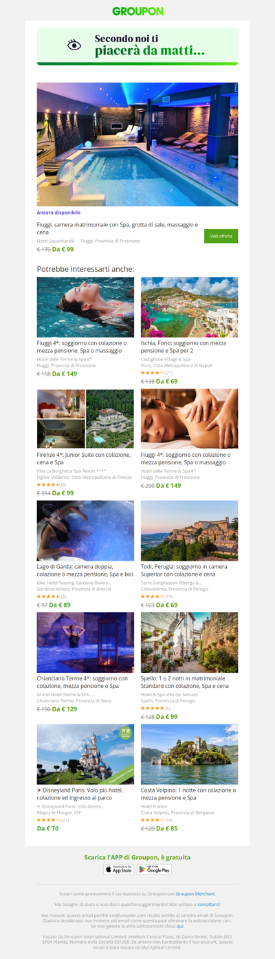 Sei pronta? L'offerta che avevi visto è ancora disponibile!